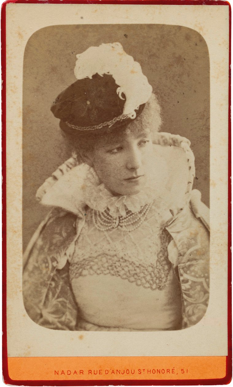Retrato de Sarah Bernhardt 1844-1923, ca 1865 de Gaspard Félix Nadar