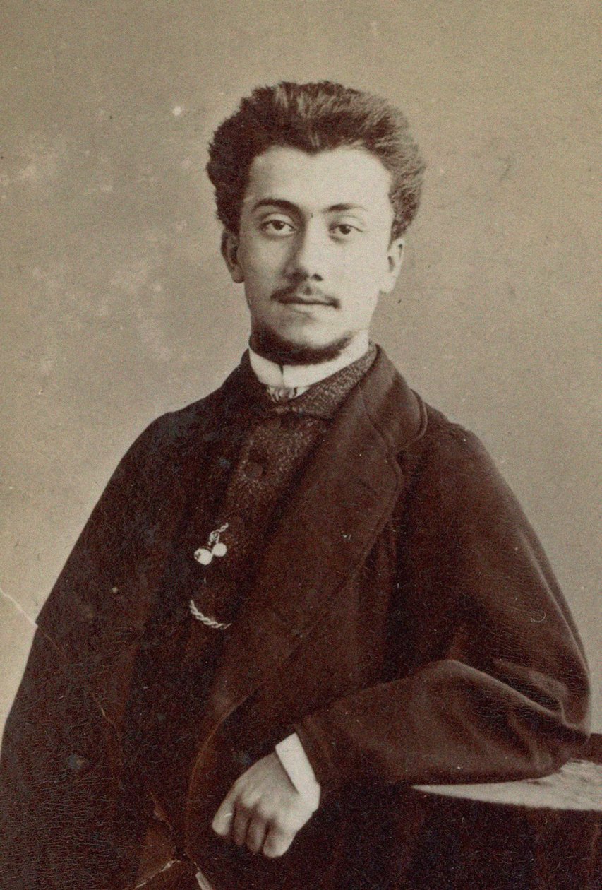 Retrato del compositor Alexandre Luigini 1850-1906 de Gaspard Félix Nadar