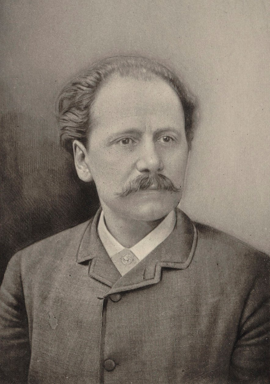 Retrato del compositor Jules Massenet 1842-1912, 1890 de Gaspard Félix Nadar