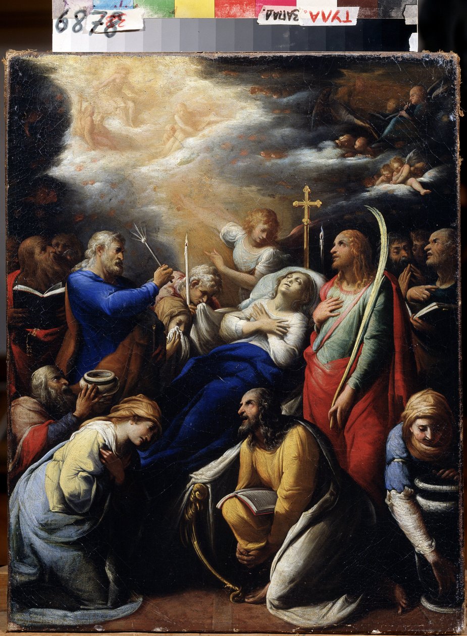 "La mort de la Vierge" (La muerte de la virgen) Peinture de Gaspard Gailius (17eme siecle) 1612 State Art Museum, Toula de Gaspard Gailius