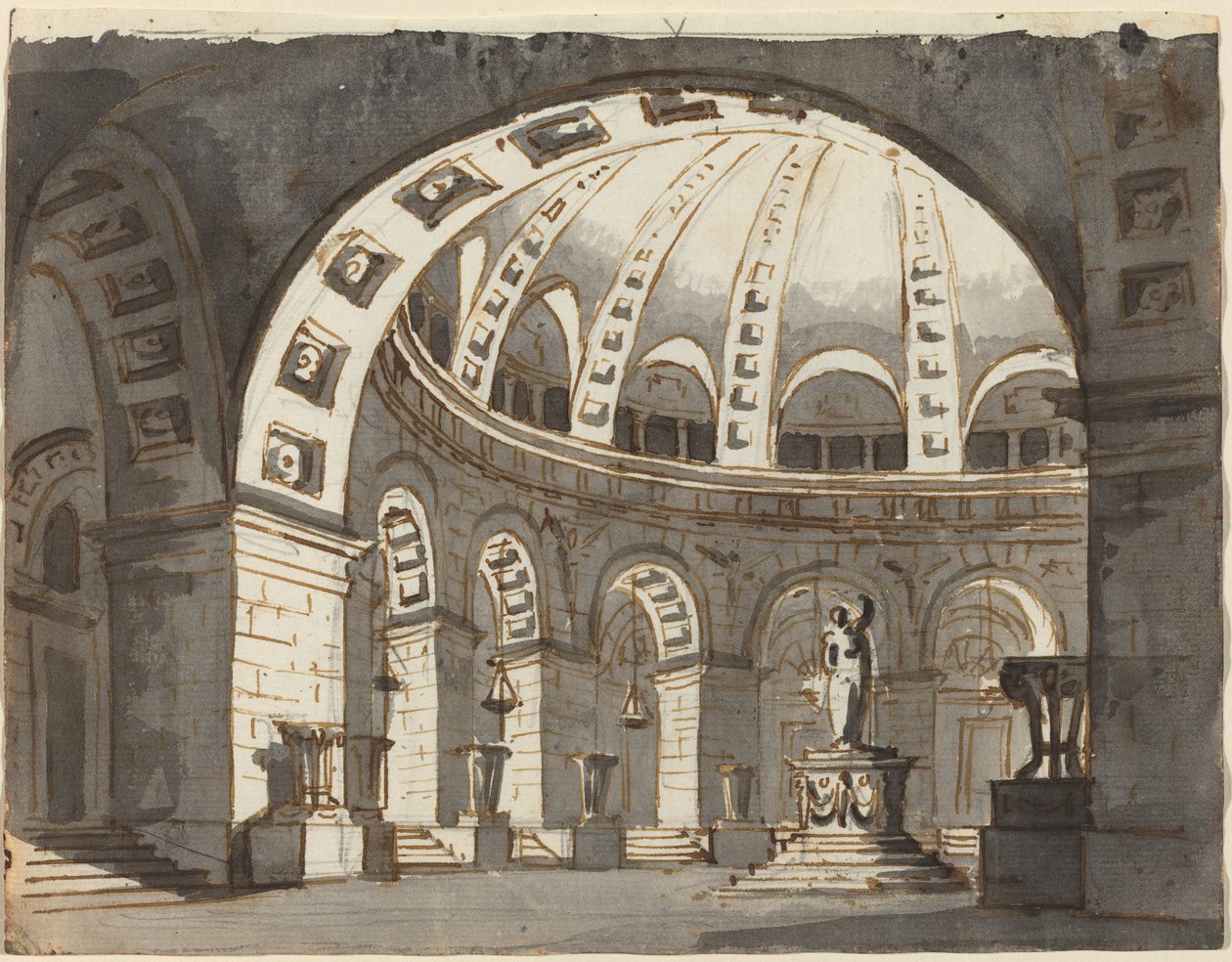 Diseño de Escenario de Gasparo Galliari