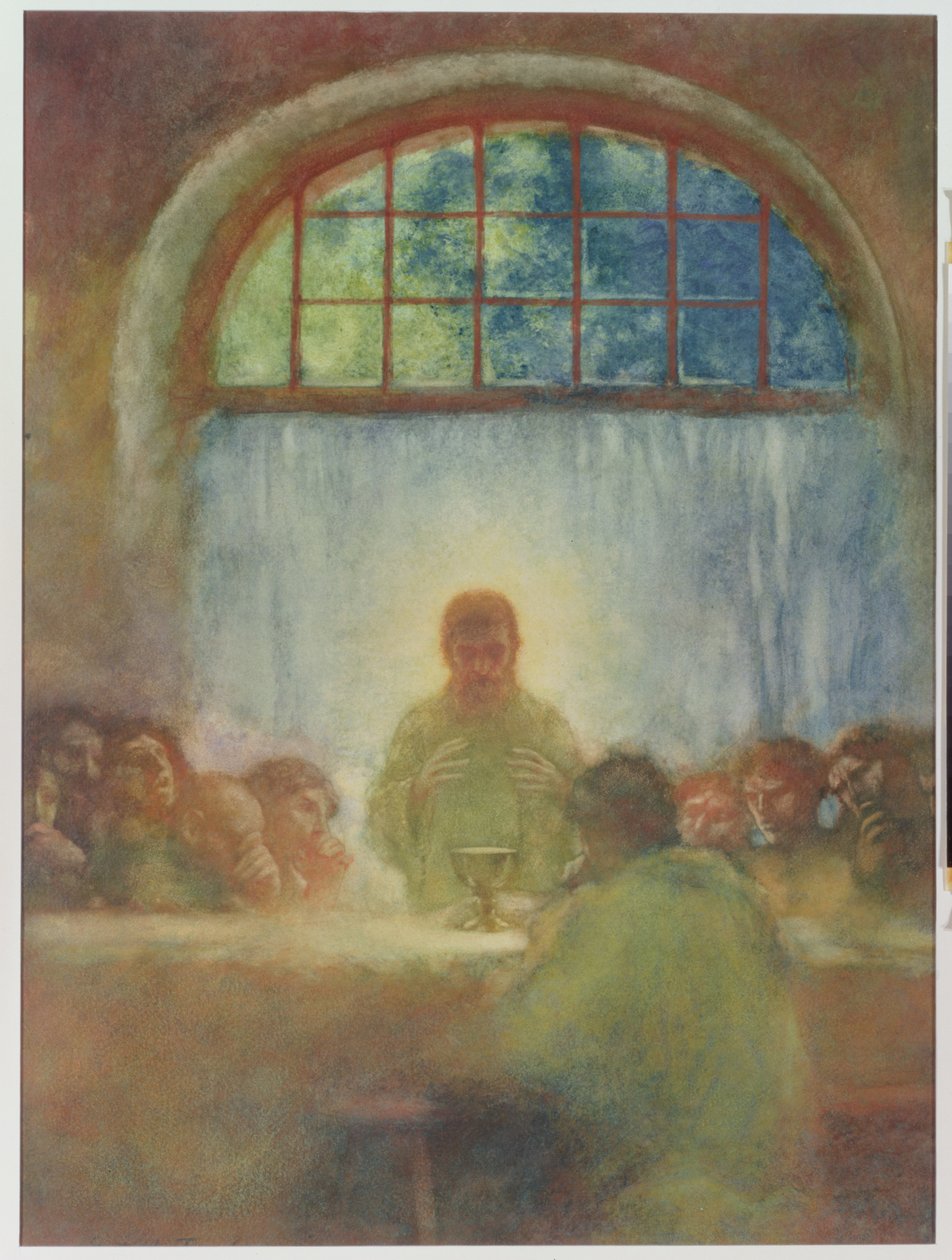 La última cena, 1897 de Gaston de la Touche