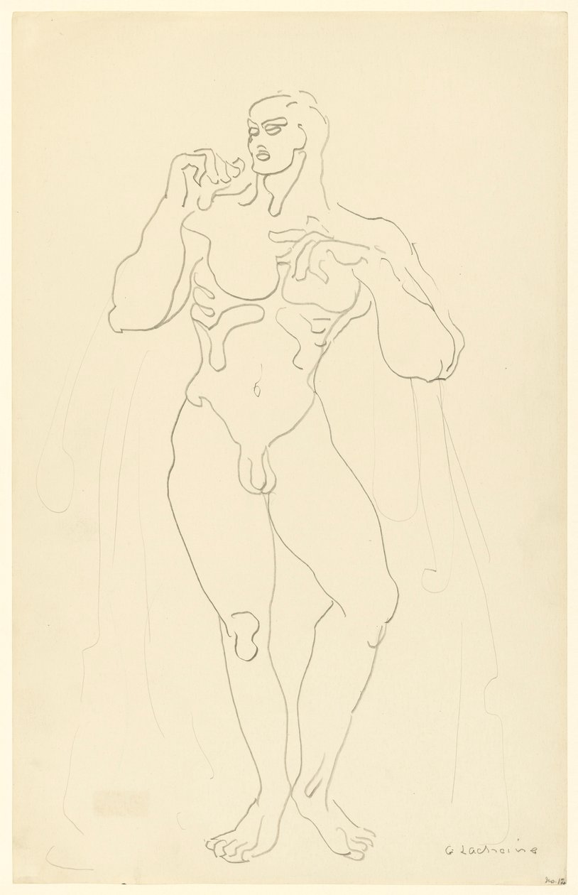 Desnudo Masculino No. 12 de Gaston Lachaise