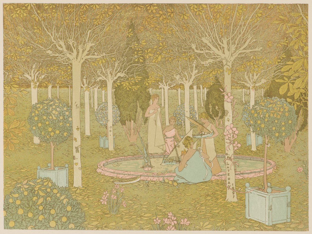 Parque, 1897 de Gaston de Latenay