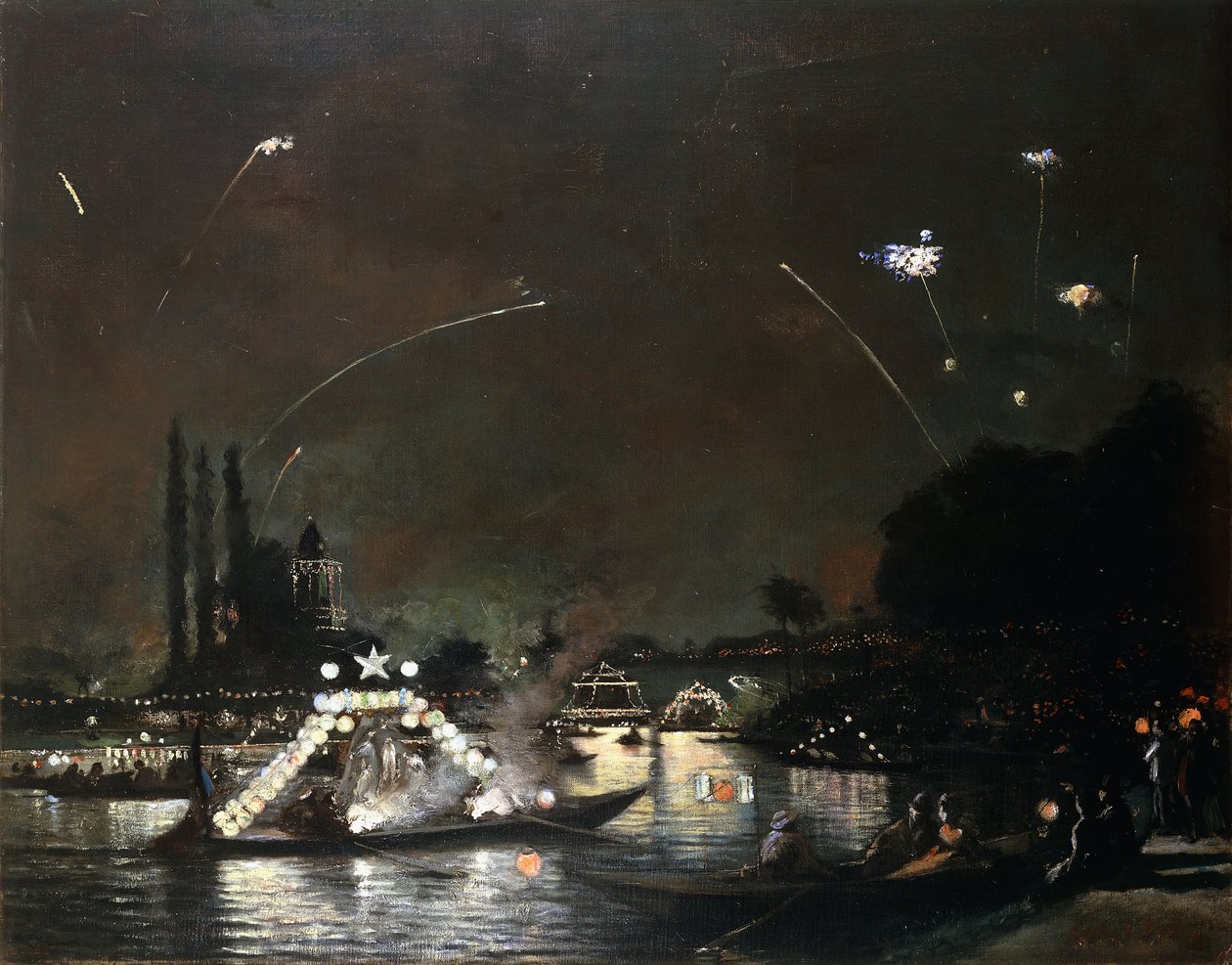 París en la noche del 14 de julio de Gaston de Latouche