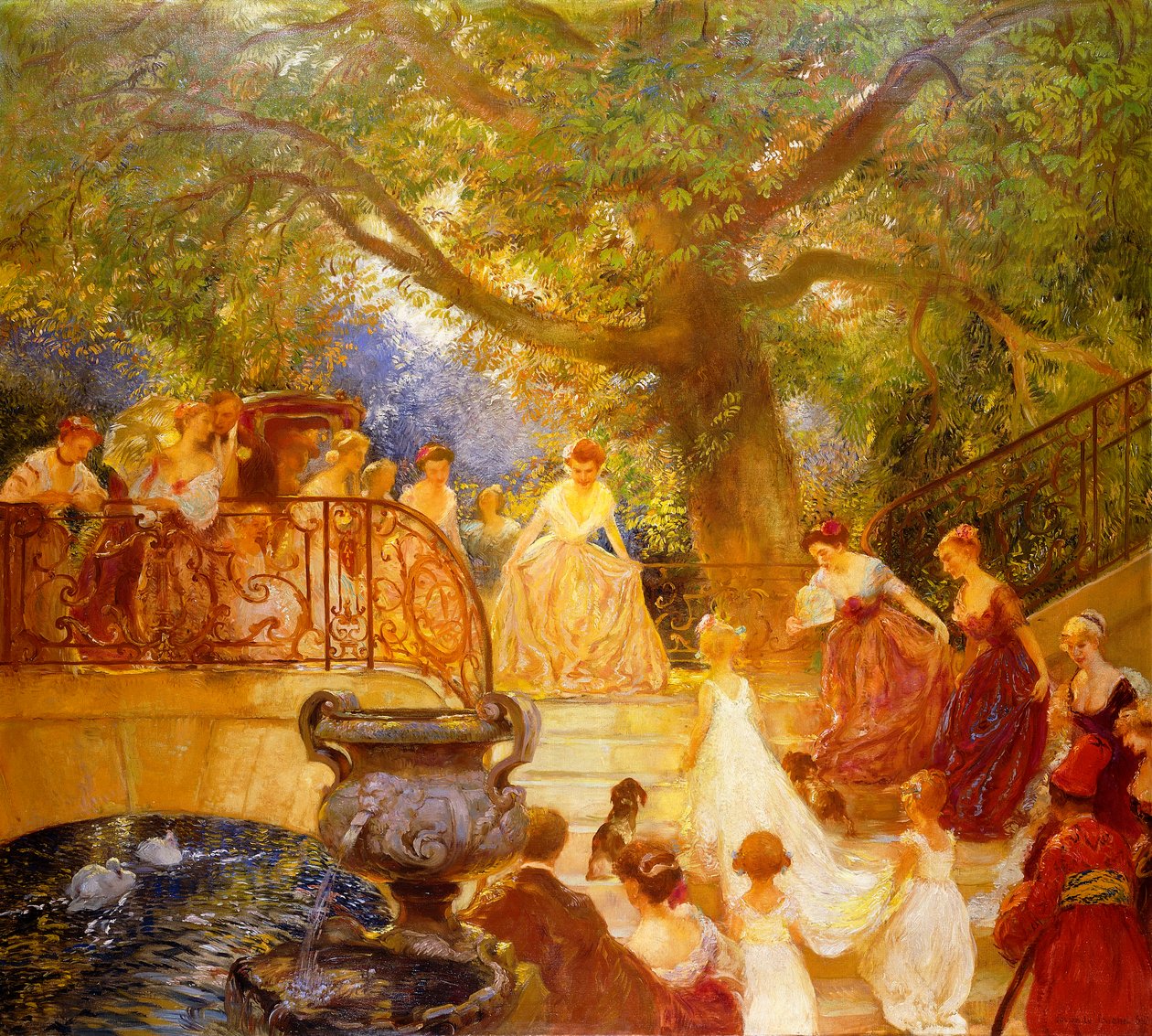 La visita de la Princesa Real de Gaston de Latouche