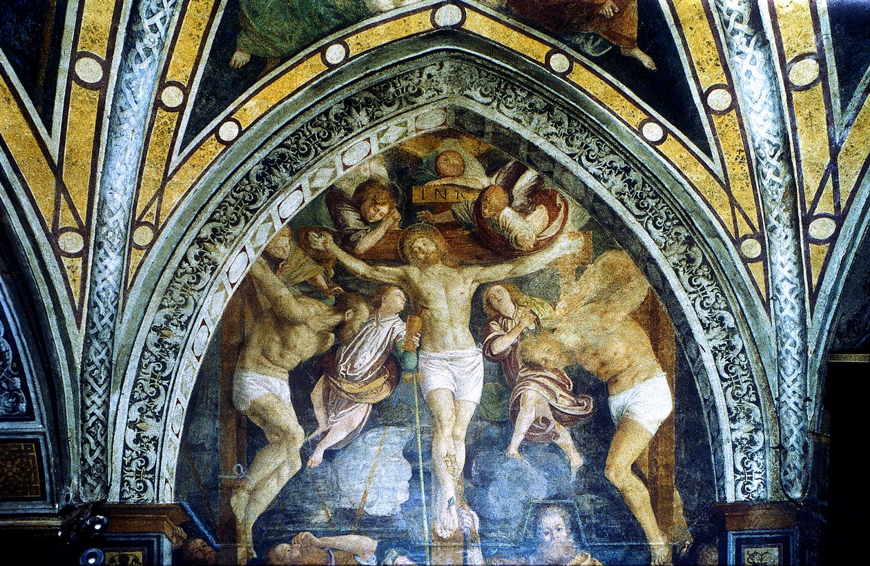 Crucifixión de Gaudenzio Ferrari