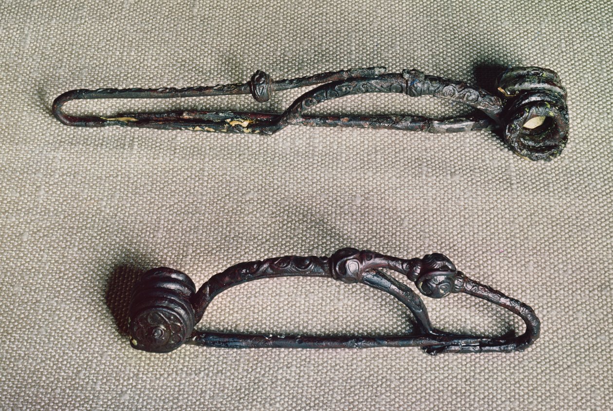 Broches, Tene II (c.300-120 a.C.) de Gaulish