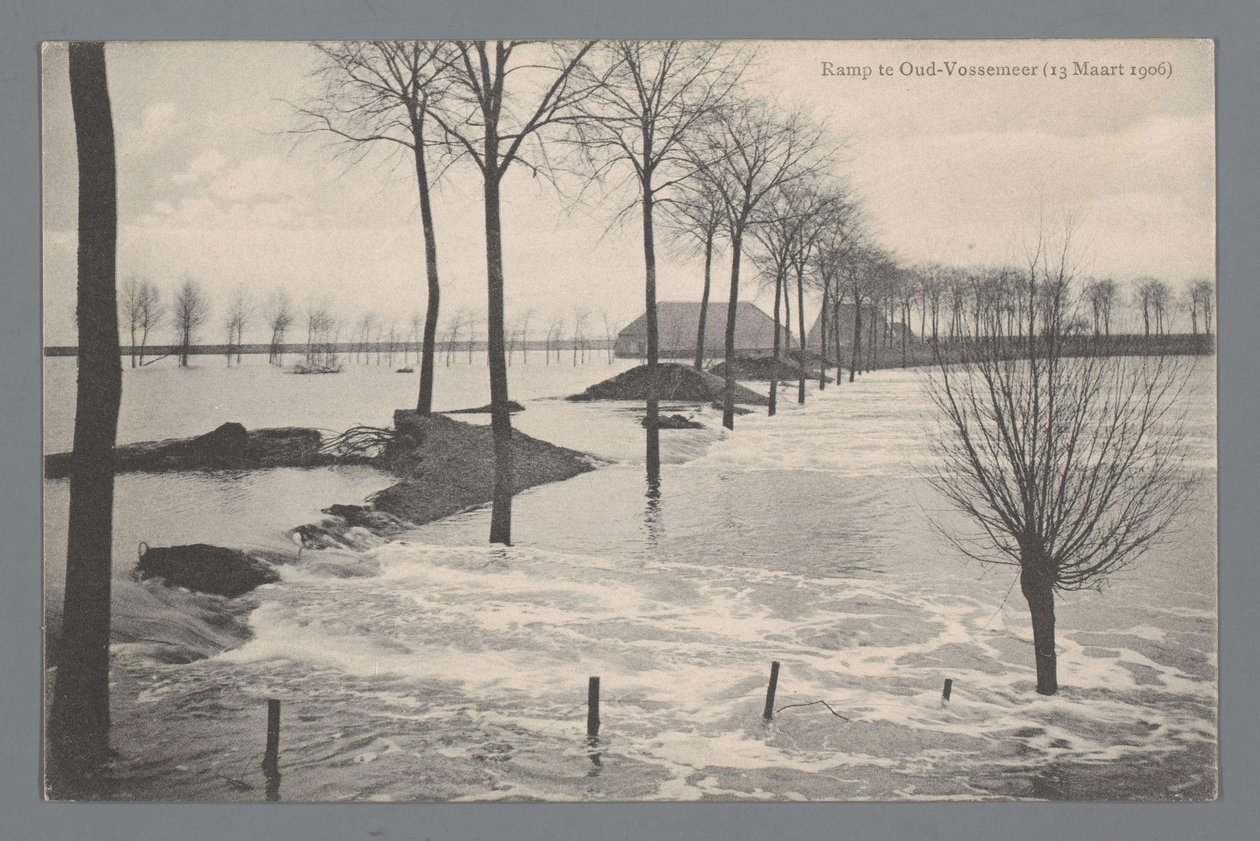 Desastre en Oud-Vossemeer el 13 de marzo de 1906 de Gebroeders van Straaten