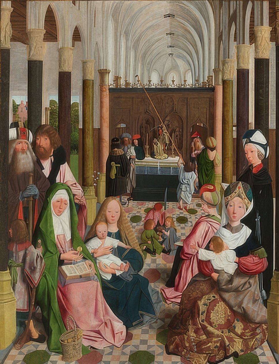 La Sagrada Familia de Geertgen Tot sint Jans