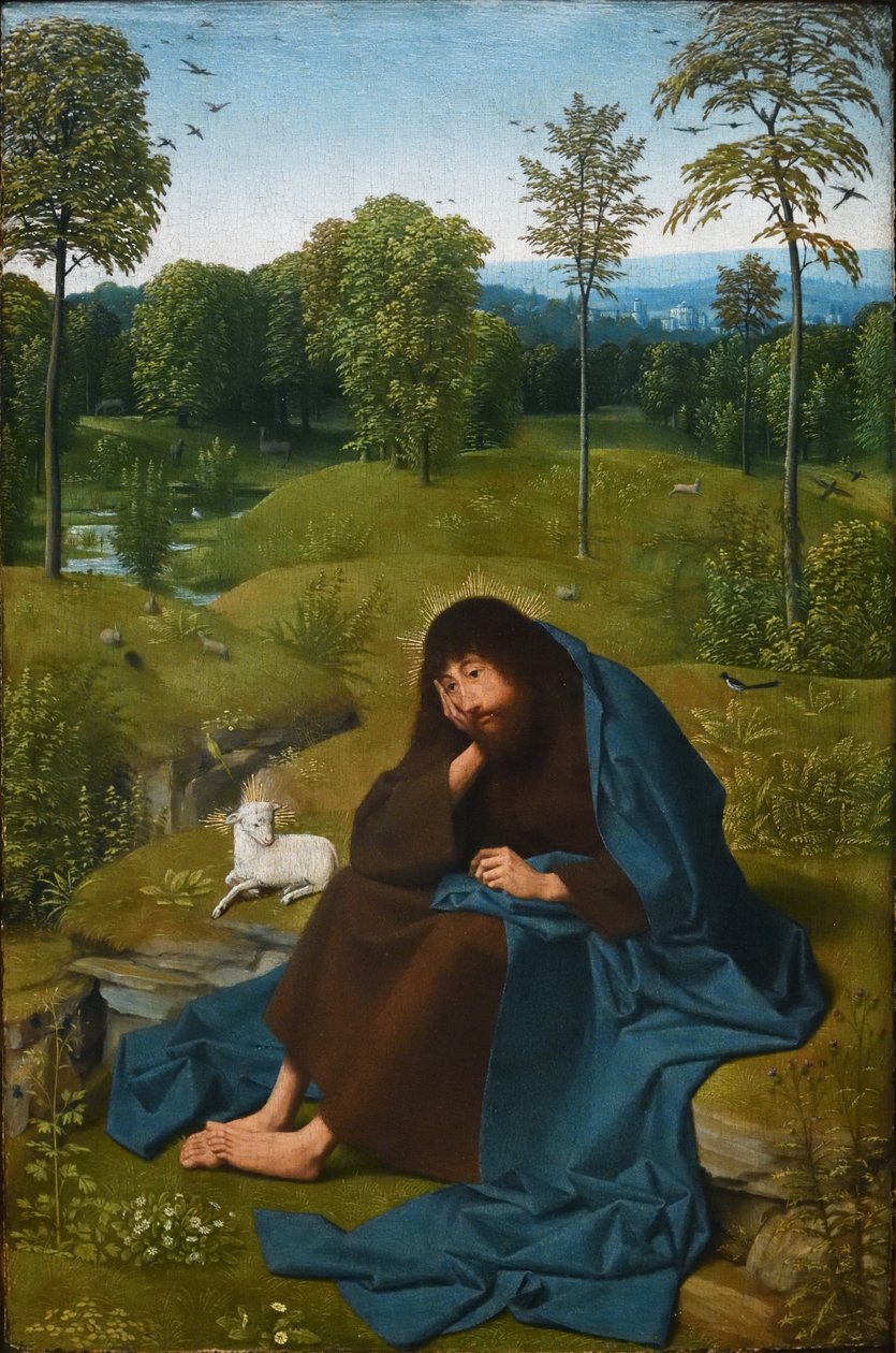 Juan Bautista en el desierto de Geertgen Tot sint Jans