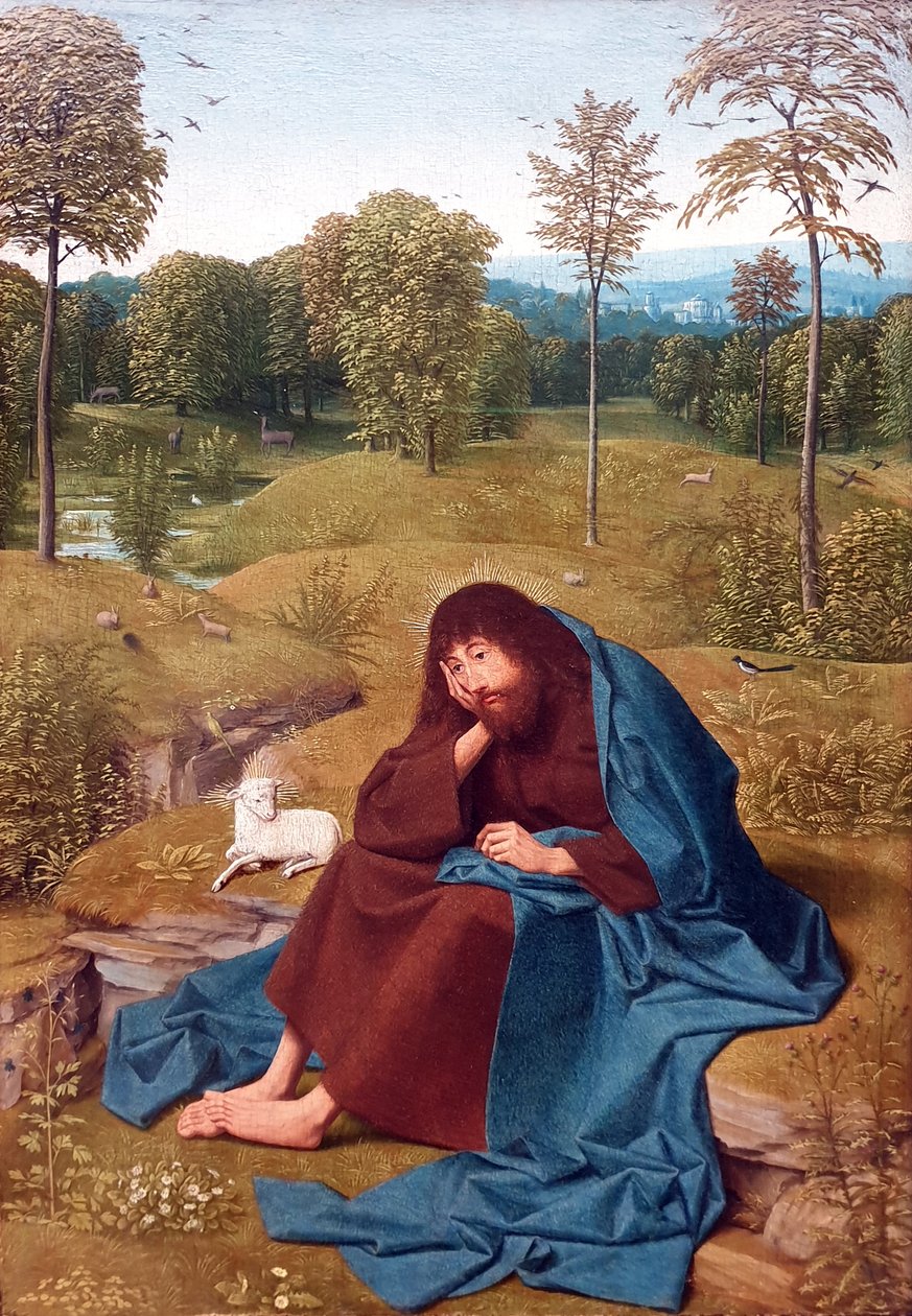 Juan Bautista en el desierto de Geertgen Tot sint Jans