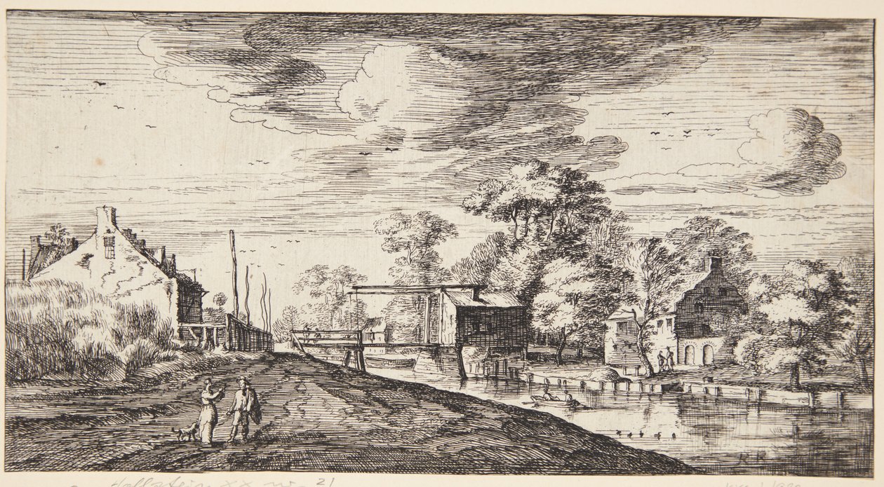 Puente en Maarssen de Geertruyt Roghman