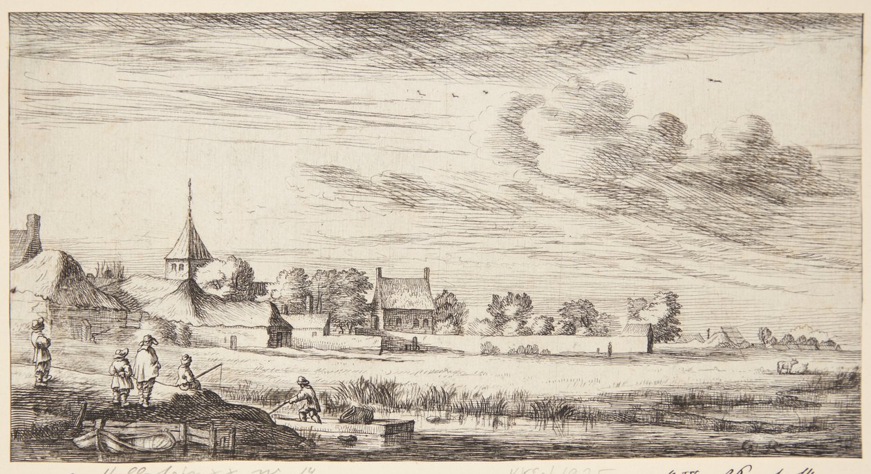 Sloterdijk visto desde el oeste de Geertruyt Roghman
