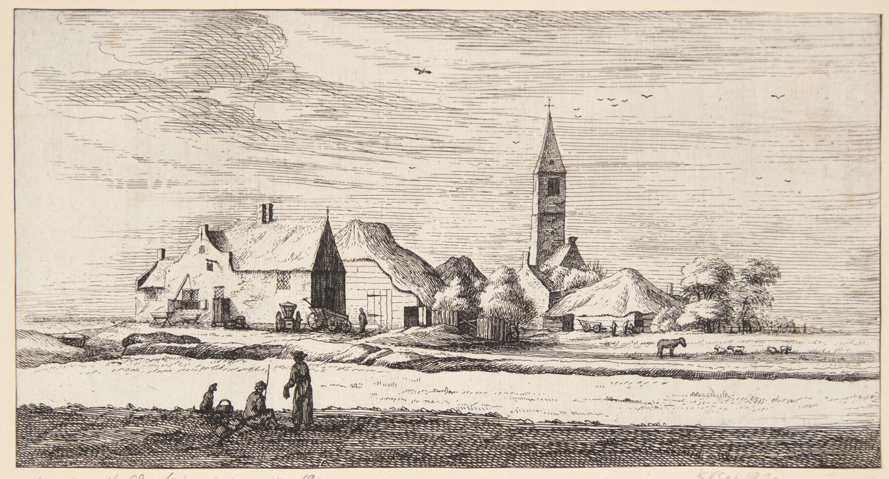 Vista hacia Spaarnwoude de Geertruyt Roghman