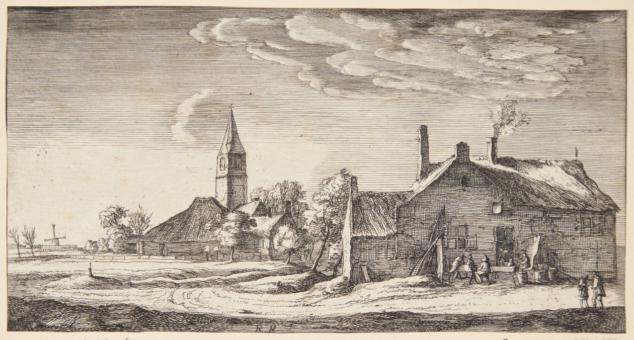 Vista hacia Spaarnwoude de Geertruyt Roghman