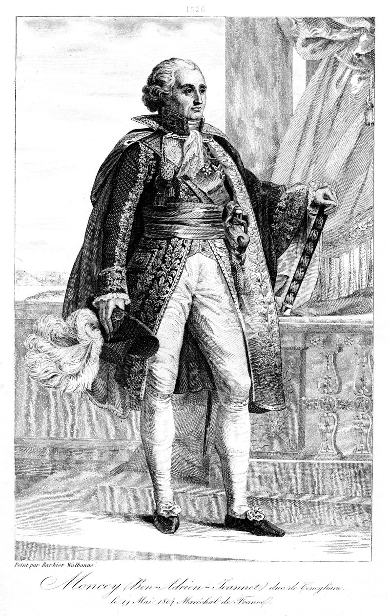 Bon Adrien Jeannot de Moncey 1754-1842, Mariscal de Francia, 1839 de Geille