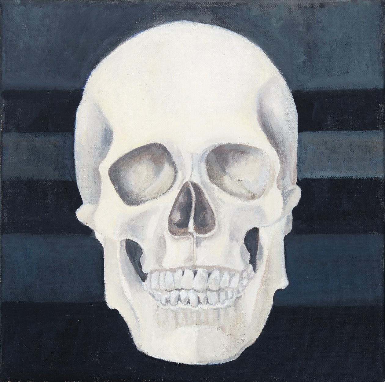 No es blanco y negro, 2016 (óleo sobre lienzo) de Genevieve French