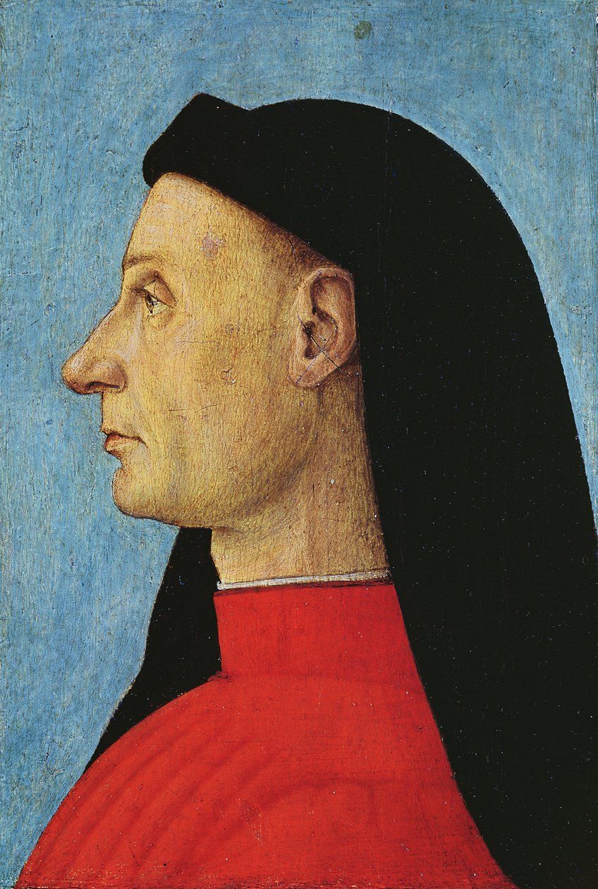 Retrato de un hombre de Gentile Bellini