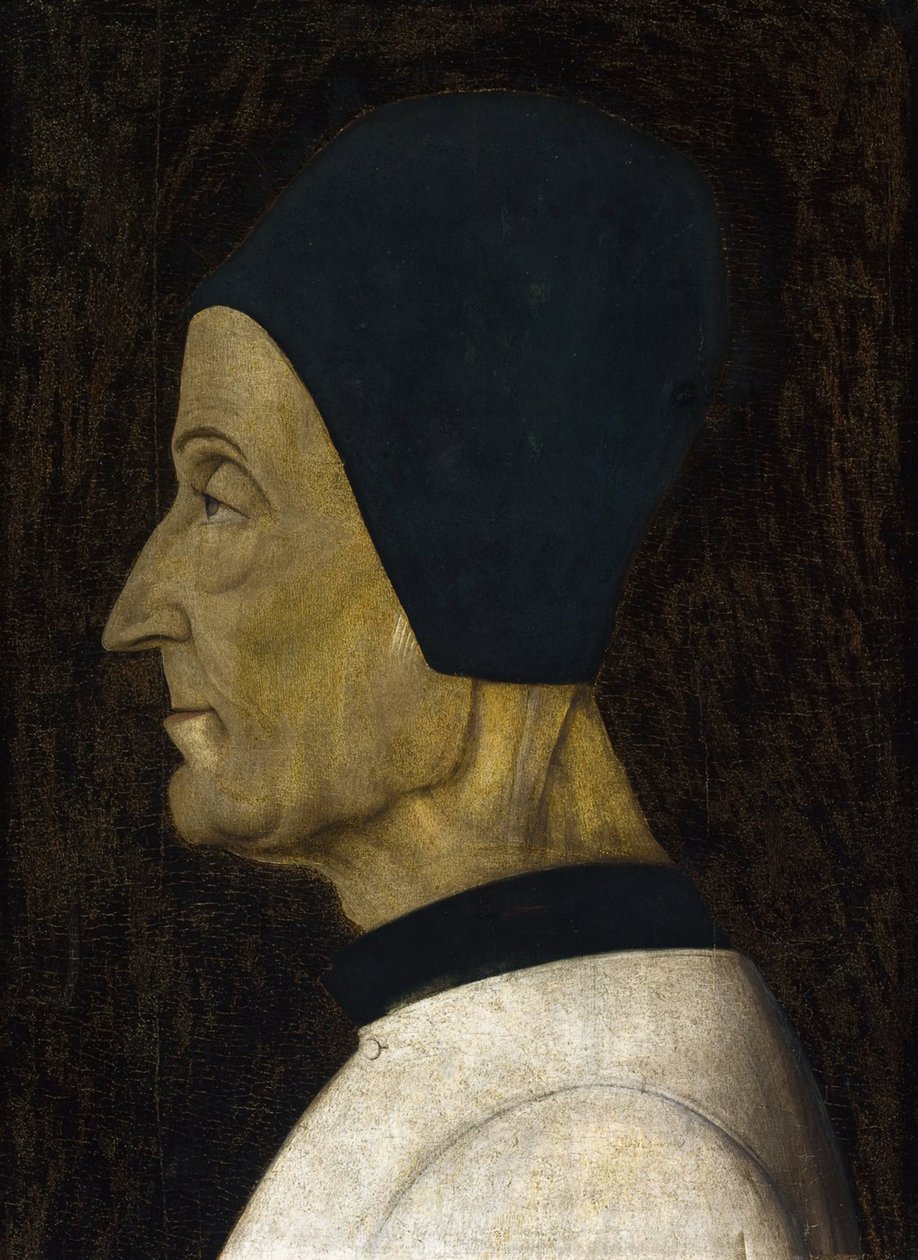 Retrato de Lorenzo Giustiniani (San Lorenzo Justiniano) de Gentile Bellini