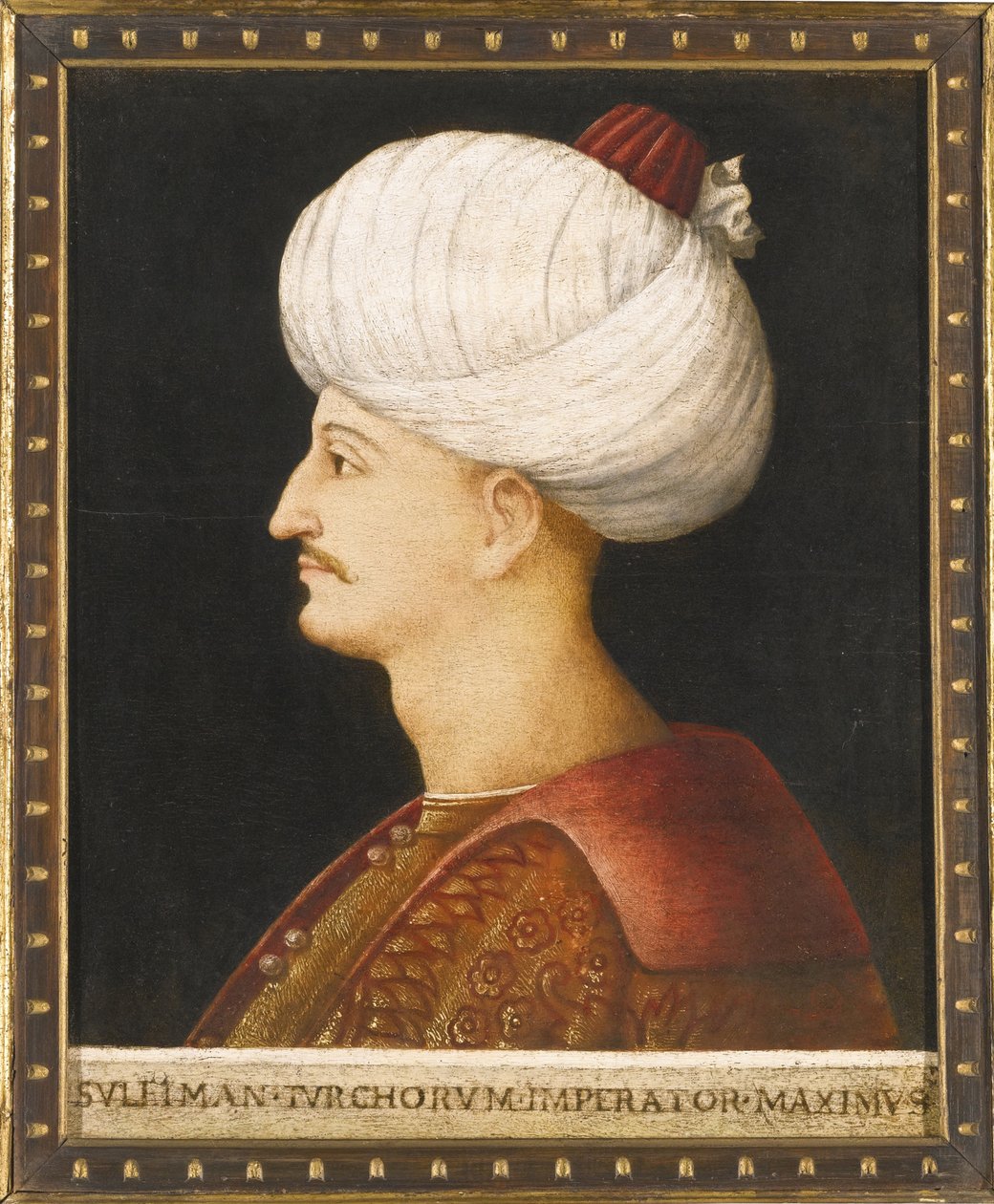 Sultán Suleiman I el Magnífico de Gentile Bellini