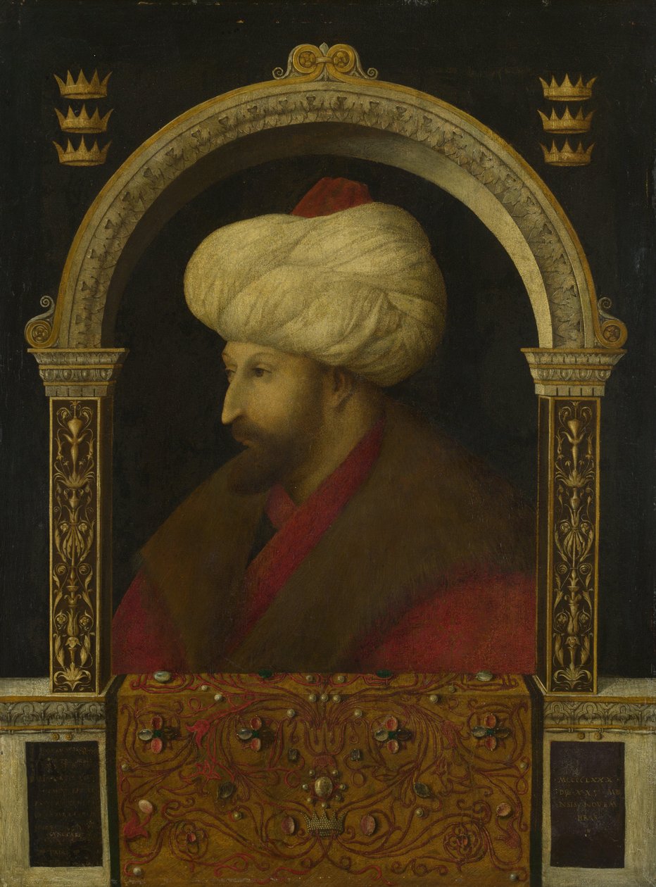 El sultán Mehmet II de Gentile Bellini
