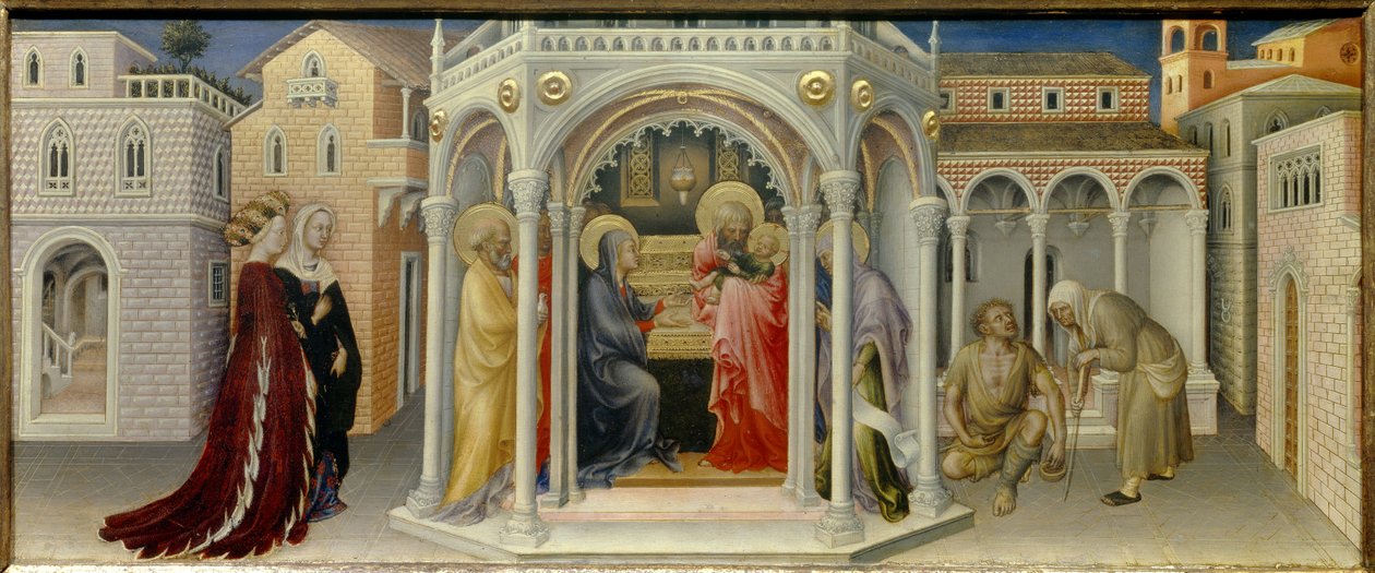 Presentación en el Templo de Gentile da Fabriano