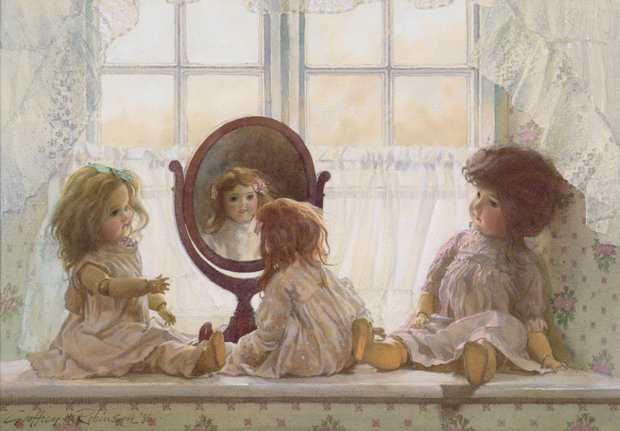 Muñecas en el Alféizar, 1986 de Geoffrey Robinson