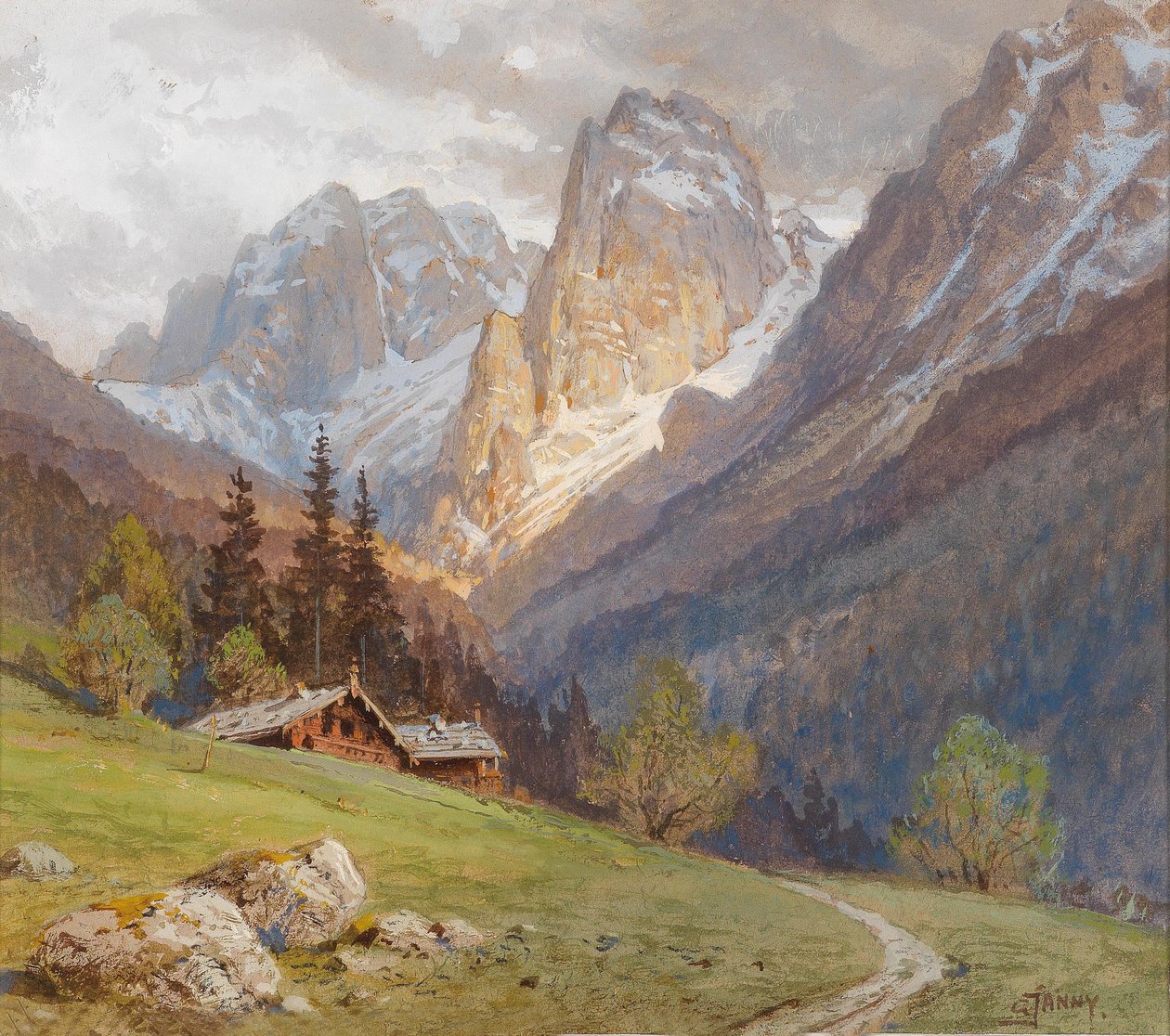 El Kaiser salvaje en Kufstein de Georg Janny