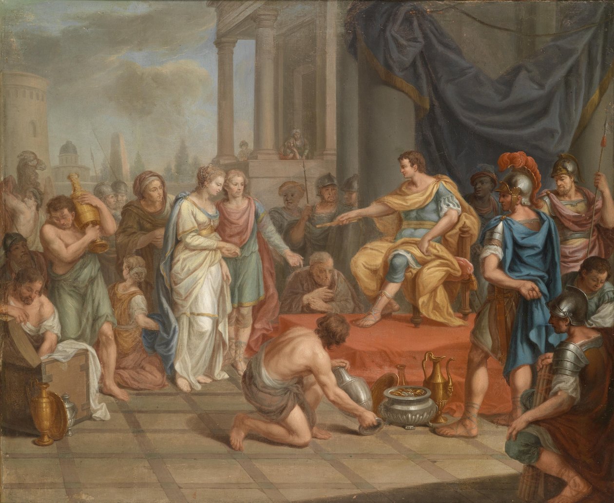 La abstinencia de Escipión de Georg Mathias Fuchs