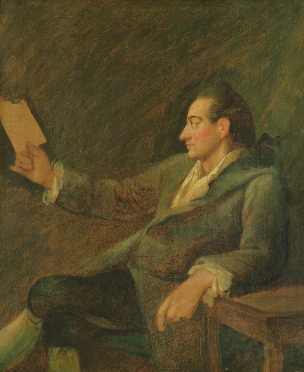 Johann Wolfgang von Goethe, 1775 de Georg Melchior Kraus