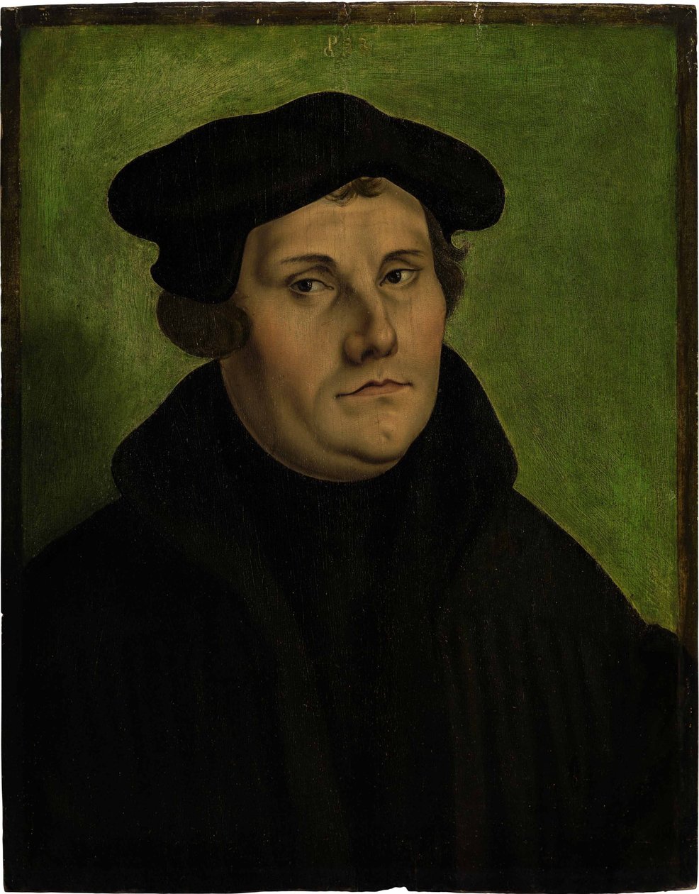 Retrato de Martín Lutero de Georg Pencz