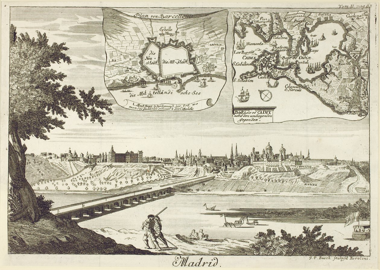 Panorama de Madrid de Georg-Paul Busch