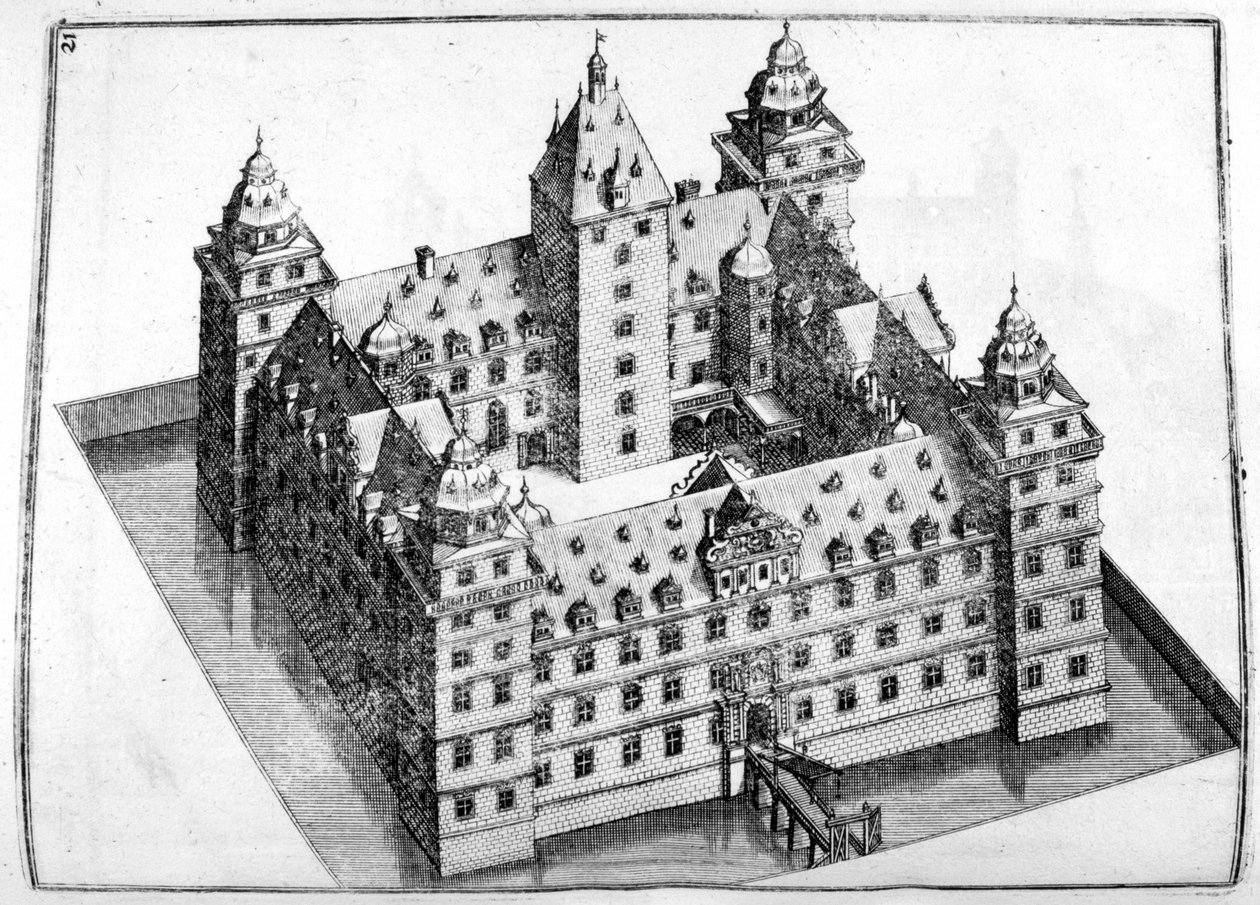 Diseño de castillo de Georg Andreas Bockler