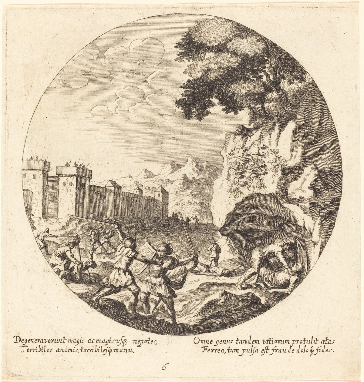 La Edad de Hierro de Georg Andreas Wolfgang the Elder