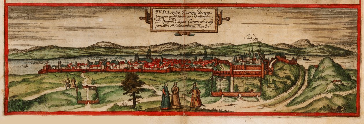 Buda, vulgo Ofen De: Civitates orbis terrarium de Georg Braun und Franz Hogenberg