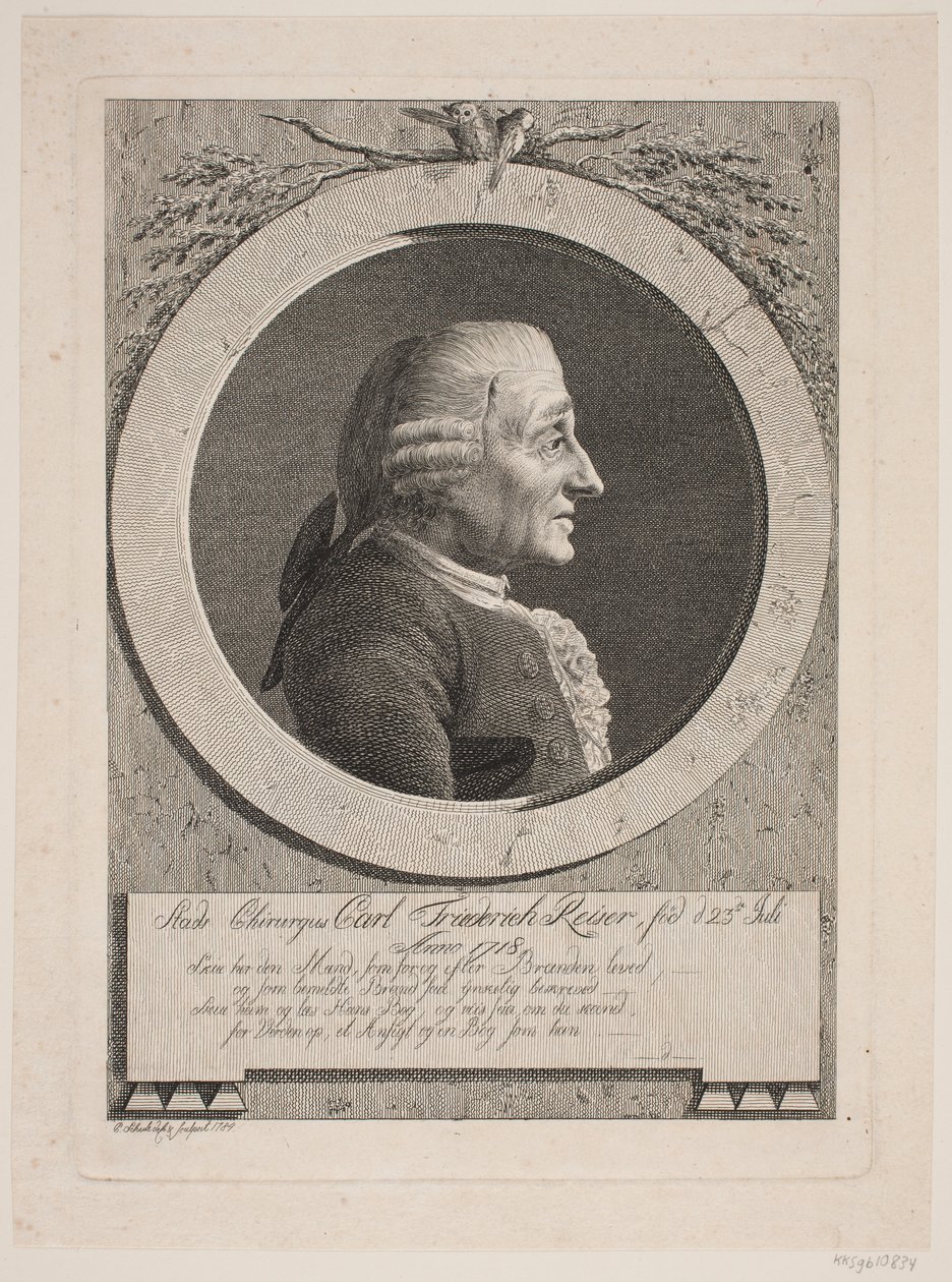 El cirujano C. F. Reiser de Georg Christian Schule