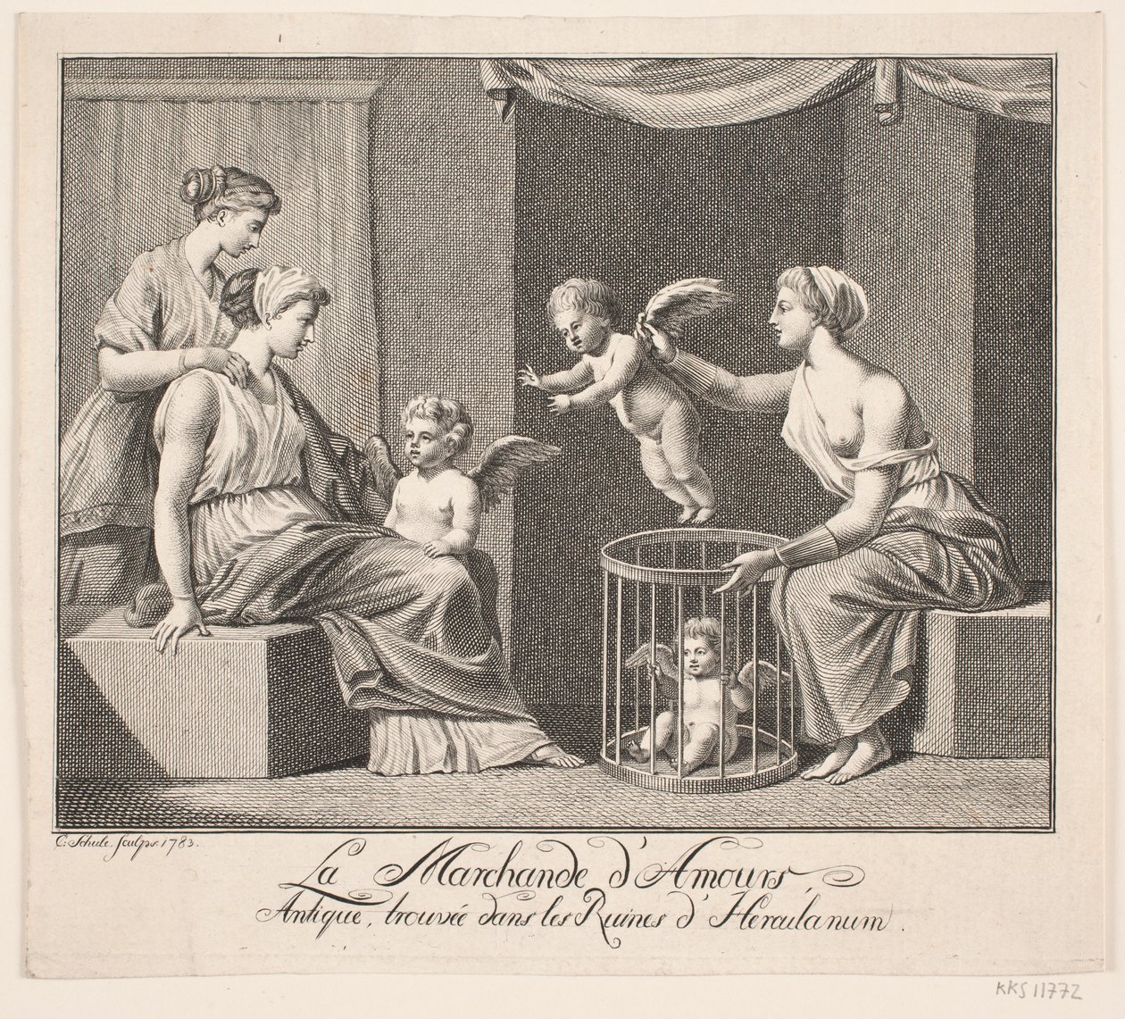 "La vendedora de amor" de Georg Christian Schule