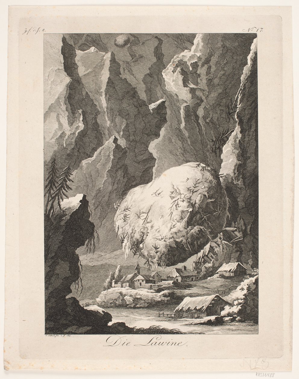 La avalancha de Georg Christian Schule