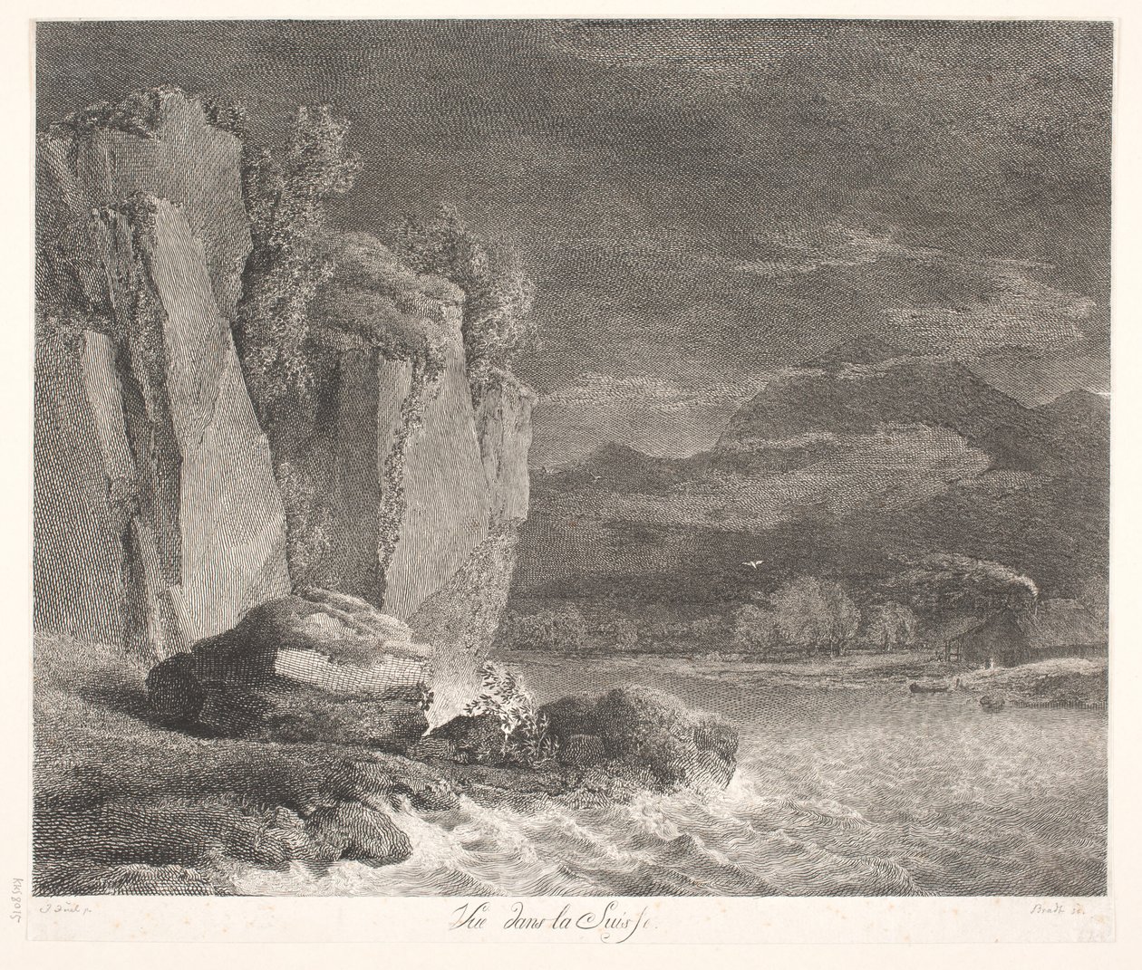 Vista en Suiza de Georg Christian Schule