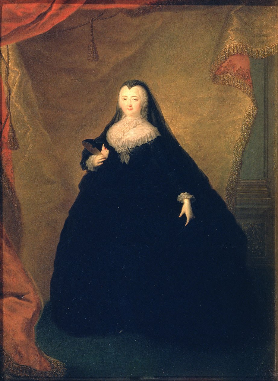 Retrato de la Emperatriz Isabel (1709-62) con traje de fantasía, 1748 de Georg Christoph Grooth
