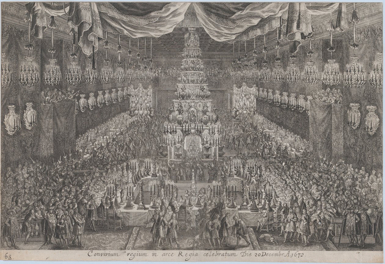 Coronación de Carlos XI, Estocolmo de Georg Christoph II Eimmart