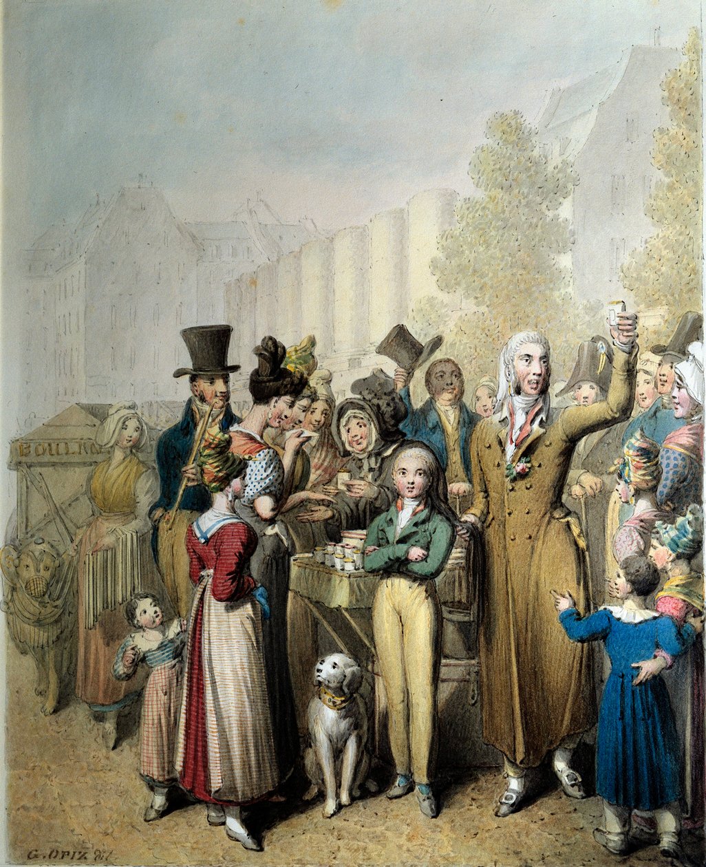 Boulevard de la Madeleine, el charlatán de Georg Emanuel Opitz