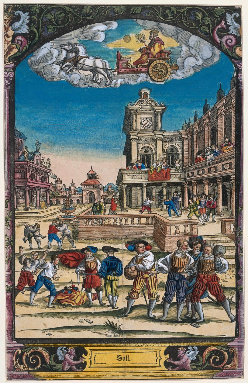 Die sieben Planeten: Sonne de Georg Pencz