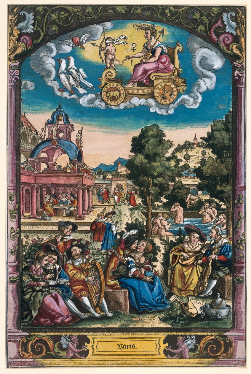 Die sieben Planeten: Venus de Georg Pencz