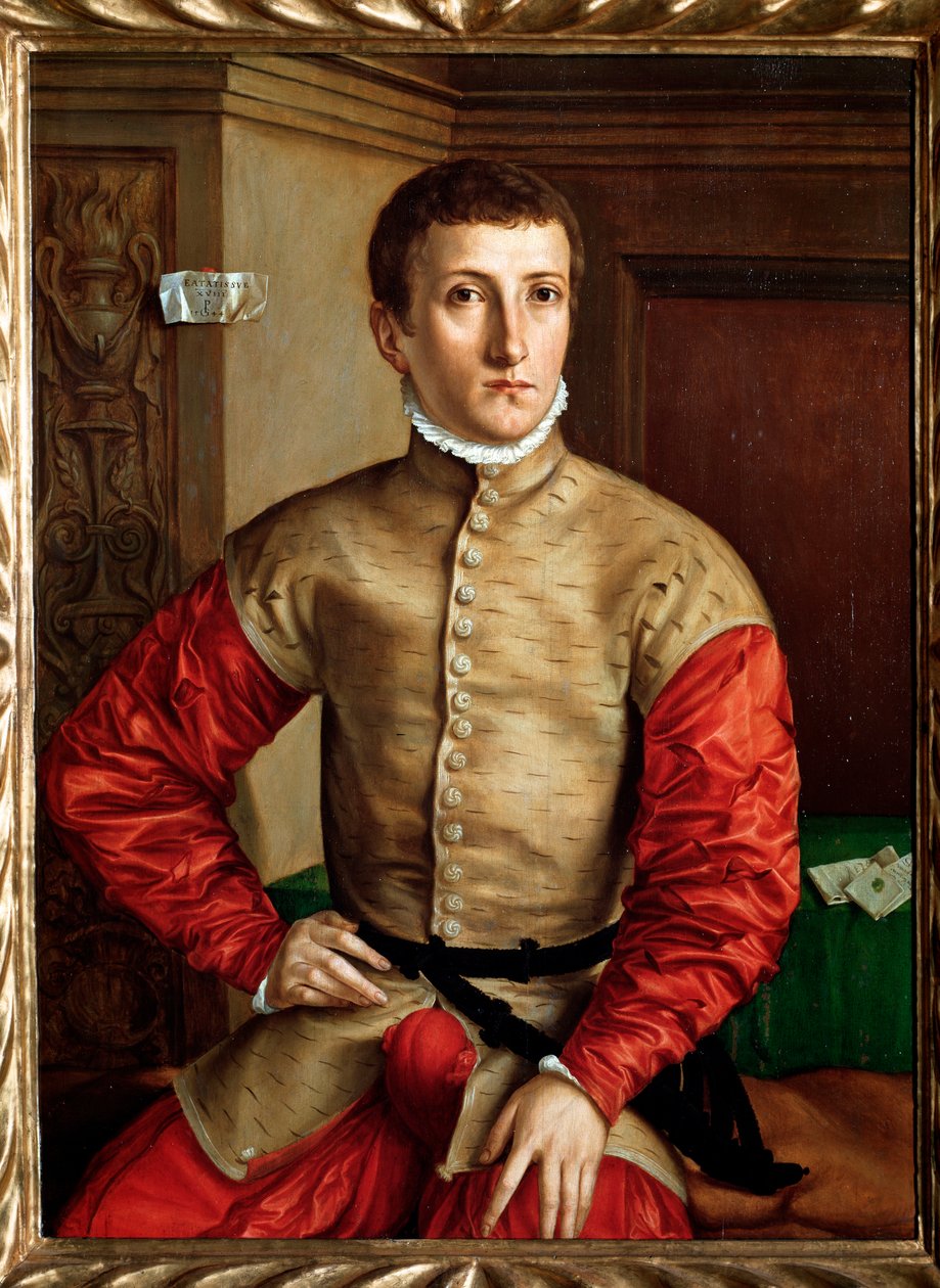 Retrato de un joven de 18 años de Georg Pencz