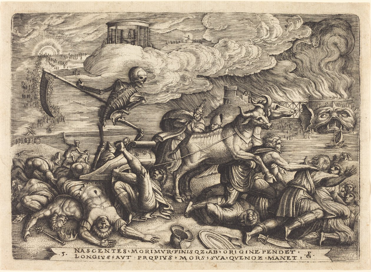 El Triunfo de la Muerte de Georg Pencz