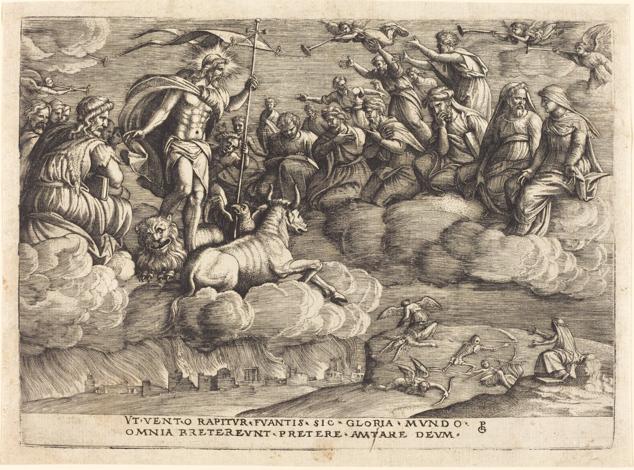 El triunfo de la eternidad de Georg Pencz