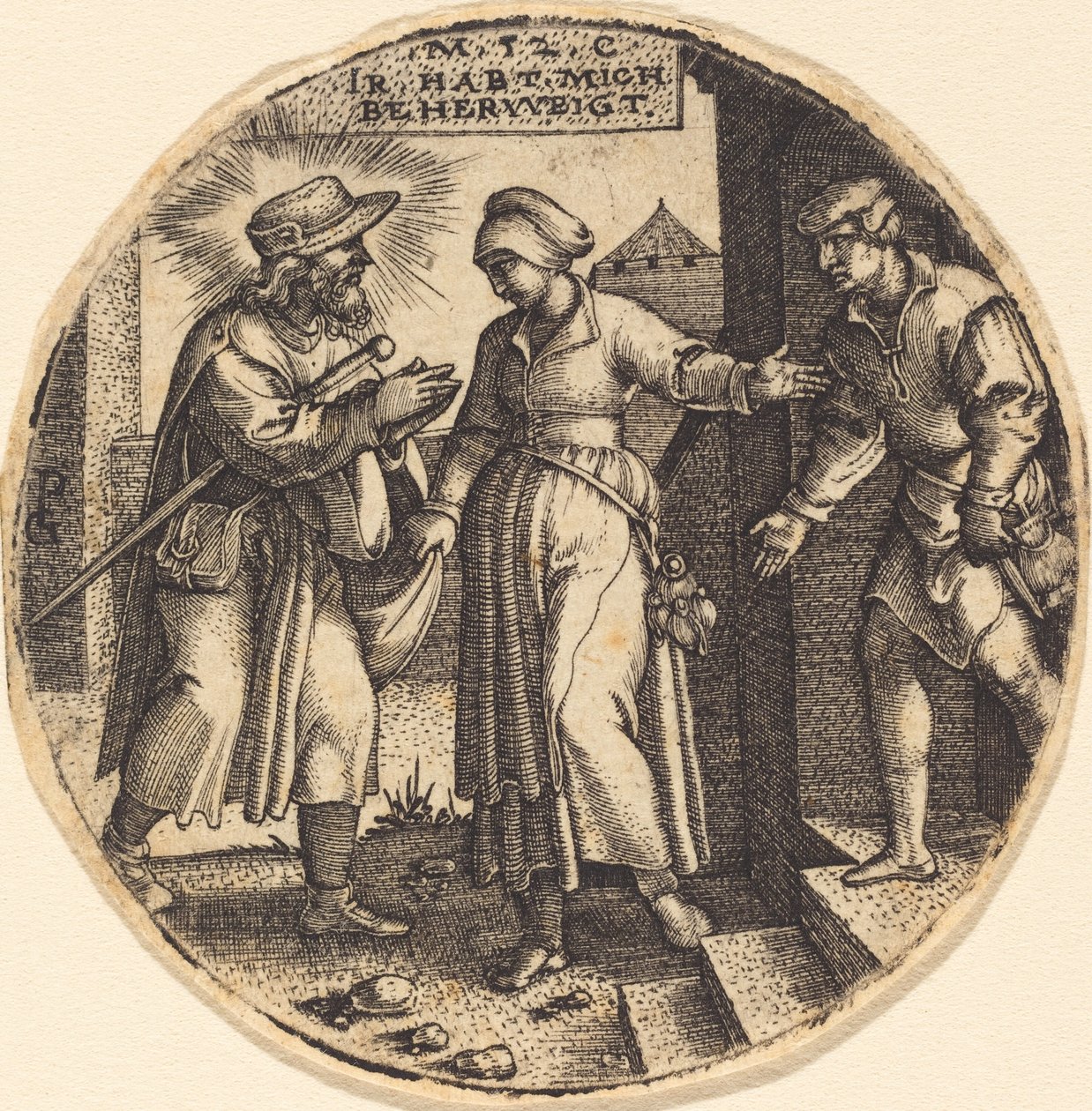Para albergar a los peregrinos de Georg Pencz