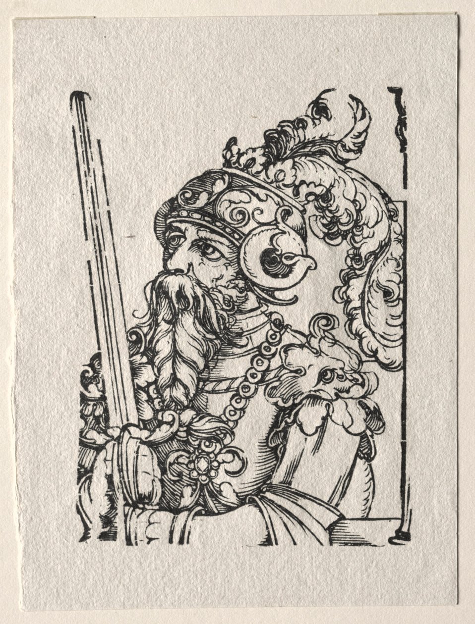 Tiranos del Antiguo Testamento: Senaquerib de Georg Pencz